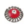 Brush flat kwb, d = 100 mm, twisted wire d = 0.5, mount M14, HSS steel