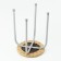 Stool "Bulat Economy", beige