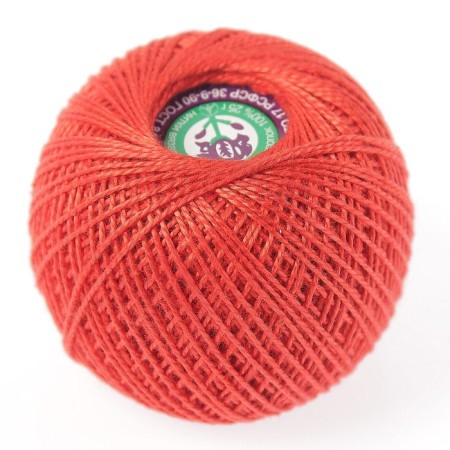 Knitting threads "Iris" 150m/25g 100% Mercerized cotton color 0713-1