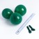 Latex ball 5 ", pastel, set of 100 pcs., Water bombs, dark green color