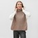 Jumper (Poncho) Women's Minaku: Casual Collection Beige Color, Rr. 42