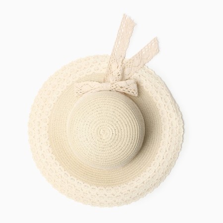 Women's hat minku, beige color, rr 58-2