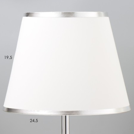 Hand lamp "Stained glass" E27 40W chrome 26x26x42cm Risalux-3