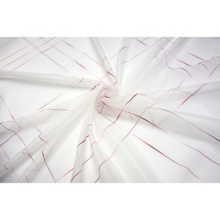 Tulle "Ruby", size 500x280 cm, pink color-2