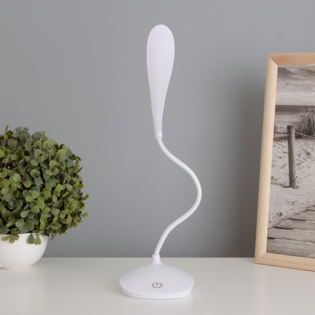 Table lamp "Lantern" 1W 14 Led usb white 13x10x42 cm Risalux-5