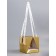 Box under the bento-port with ribbons, gold, 15.5 x 15.5 x 16 cm