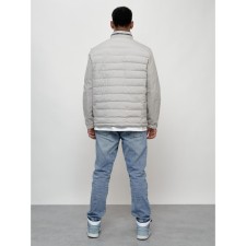 Male spring jacket, size 50, light-gray color