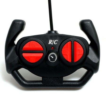 Radio -controlled machine "Sports", works on batteries, the color of the red-4