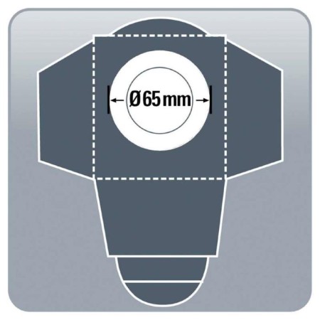 Bag-label for building vacuum cleaners Einhell 2340000, 30 liters-1