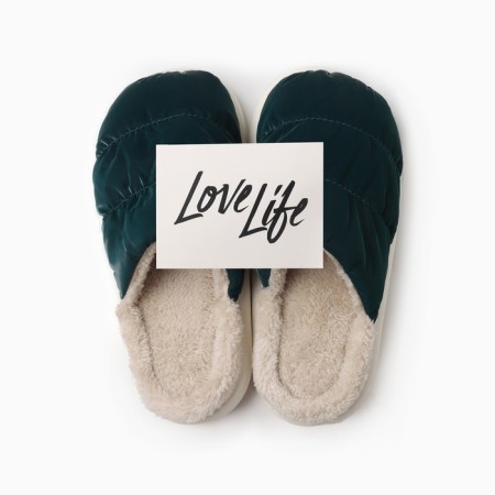 Male slippers, size 44-45, green color-8