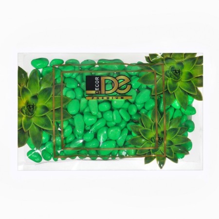 The soil is decorative, fluorescent, green, fr. 5-10 mm, 350 g-1