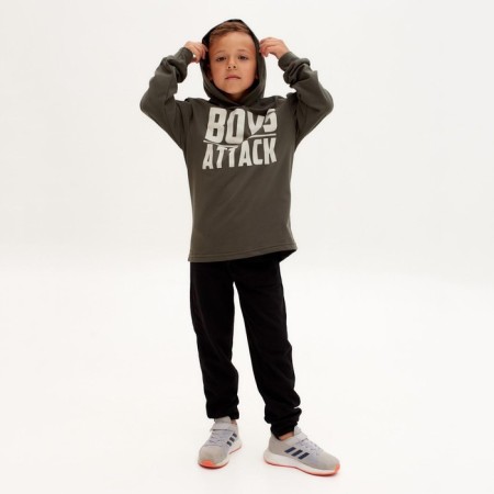 Children's sweatshirt with a hood KAFTAN "Rock on" p. 30 (98-104)-8
