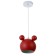 Bayerlux lamp "Barney" E27 40W red 20x20x20-120cm
