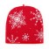 Growd on the kettle "White Snowflakes" 28x28cm, 100% hl., 164g/m2