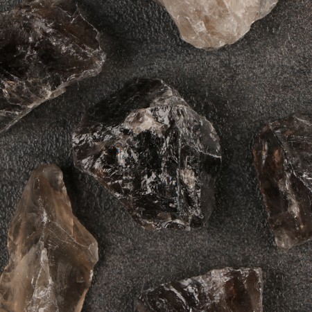 Set for creativity "smoky quartz", chopped, fraction 2-3 cm, 100 g-1