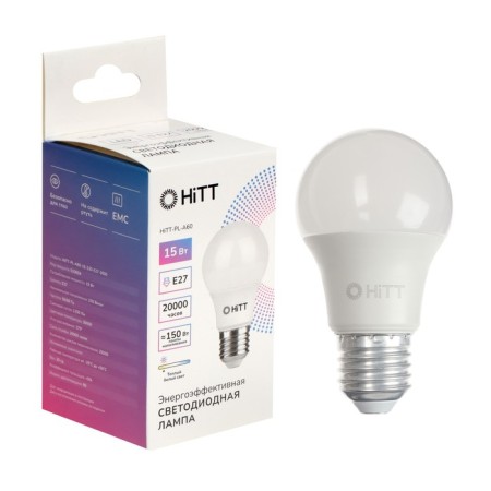 HITT-PL, A60, 15 W, 230 V, E27, 3000 K lamp