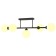 Evette 3134-305 5 x G9 LED 4 W