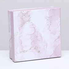 Square Granite gift box, 13.5 x 13.5 x 5 cm