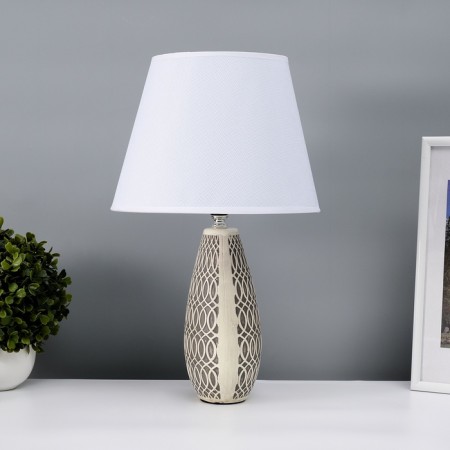 Board lamp with lampshade Risalux "Fojia", E27, 40 W, 25 × 25 × 43 cm-2