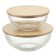 Liberty Jones Harmy, glass, bamboo cover, 2 l