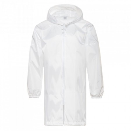 Lightning raincoat unisex, size 48, white color