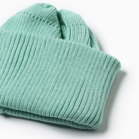 Baby hat, mint color, size 52-56-2