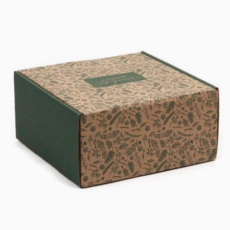 Folding box "Botanika", 24 x 24 x 12 cm-1