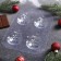 Form for chocolate and sweets Plastic "Mini Santa Claus", cell size 5 × 7 cm, color transparent color