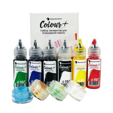 Set of pigments "Epoximaxx color" base, 10 pcs.