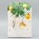 A folding box for a small cake "Happy New Year", balls, 15 x 15 x 18 cm, New Year