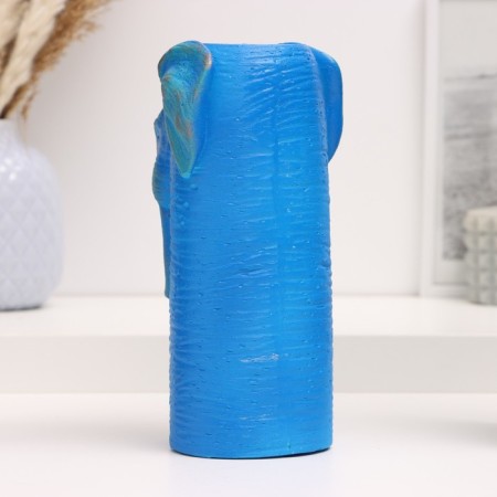 Figure "Elephant Hathi" Blue, 20cm-4
