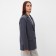 Women's jacket with buttons on the back MIST, R.XS-S, graphite