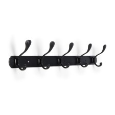 Cappio CVP014 hanger, metal, five -rose, black color