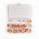 A set of copper gaskets, 15 sizes, 150 pcs
