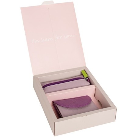 Gift set, wallet 10.2x9.5x3cm / Key of 14x5x4.5cm-1