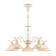 Caustra Freya Fr2566-PL-05-WG Benoit, 670x670x1535 mm, E27, 5x60W, cream color with gold