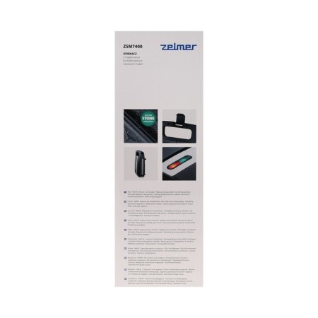 Sandwich Zelmer ZSM7400, 1400 W, anti -stick coating, black-8