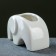 Pot "Elephant" White, 10x5x6cm