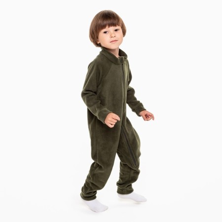 Overalls for a boy, khaki color, height 92-98 cm-1