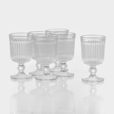 A set of glasses of glass 