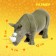 Animal set "Beasts of Africa", 4 figures