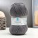 Yarn "Harmony" 50% wool, 50% acrylic 245m/100g (169 gray)