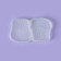 Silicone Mold for candy and chocolate "Easter cakes", 14.2 × 8 cm, the color is transparent
