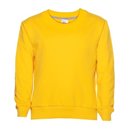Children's sweatshirt, size 8 years, yellow color