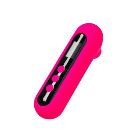 Vacuum-wave stimulator Eroteq Molette, silicone, 13 cm, pink-5