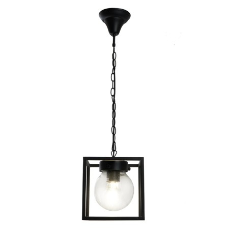 Sadovo-park lamp Feron PL715, IP44, E27, 60 W, 250x250x890 mm, black color-4