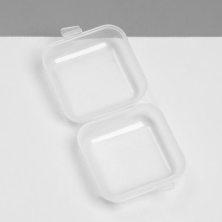 Organizer for storage of jewelry "Case", 3.5 × 3.5 × 2 cm, the color is transparent-2