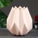 Kashpo - Vase "Triangles" 14x7x7cm, pink