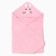 Lovelife towel "Bunny", col. Pink, 80x80 cm, 100% PE, microfiber