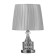 Elegy light lamp E27 40W Chrome-gray 26x26x39 cm